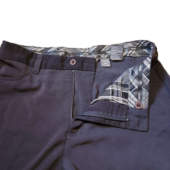 Aur performance shorts High-rise black knee length  golf shorts - Picture 3 of 8